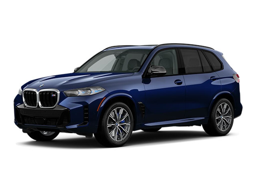 New 2025 BMW X5 M60i SUV in Tanzanite Blue II Metallic For Sale BMW